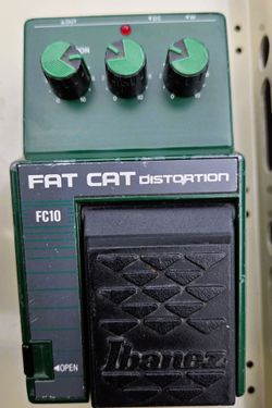 Ibanez FC10 Fat Cat Distortion Vintage Power Series RAT Effects pedal VG+