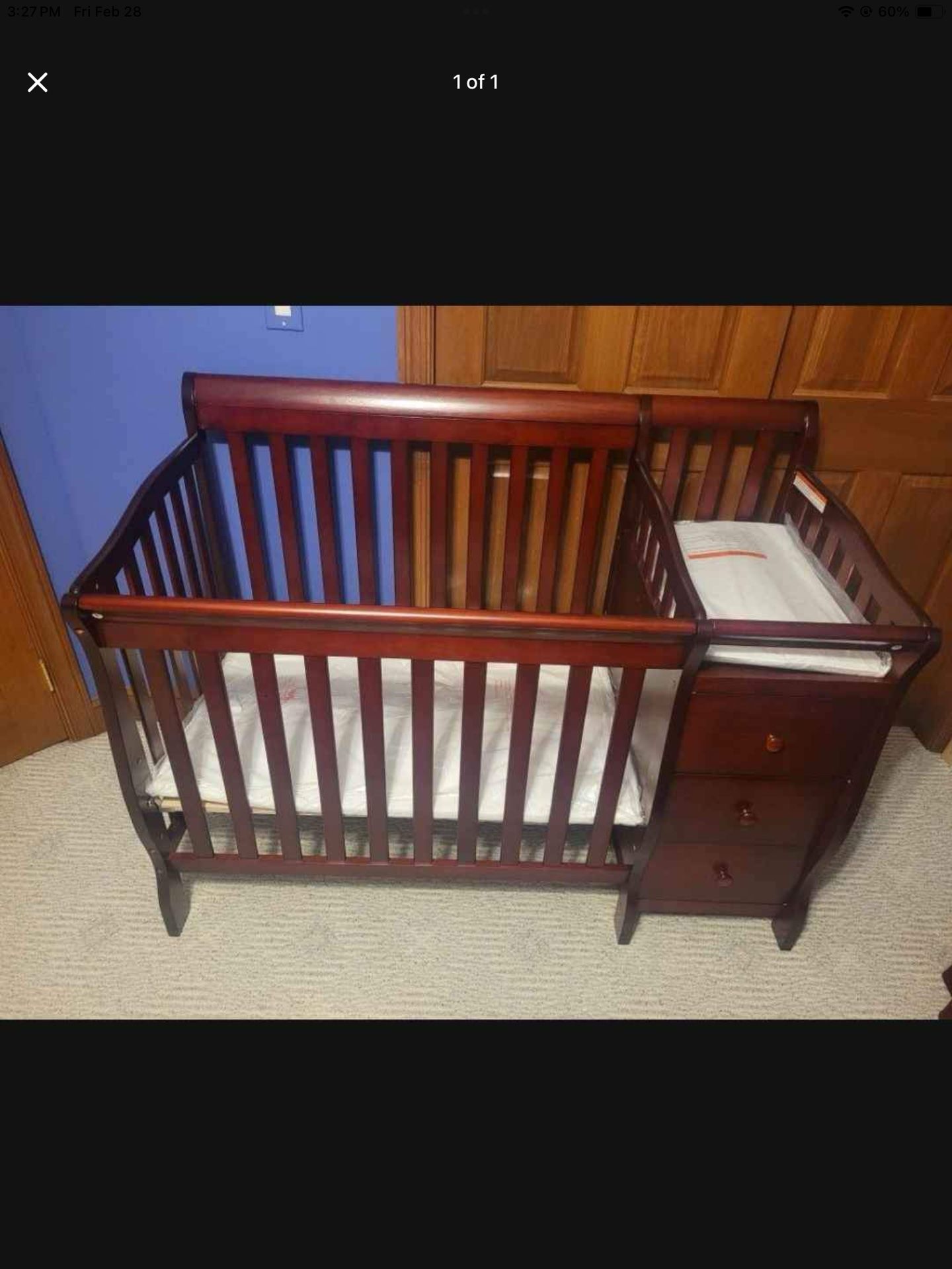 Dream On Me Mini Convertible Crib