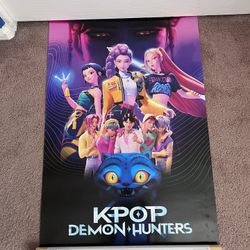 Original KPOP Demon Hunters Poster