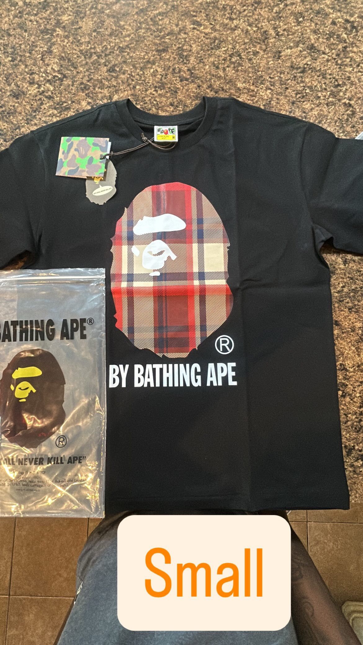 SMALL RED AND BLACK BAPE SHIRTS BUY NOW BULK DEALS
