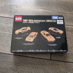 Takara Tomy 100th Anniversary Tomica Set of 4 Gold Cars