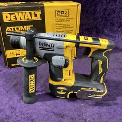 🧰🛠DEWALT ATOMIC 20V MAX Brushless Ultra-Compact 5/8” SDS Plus Hammer Drill GREAT COND!(Tool Only)-$120!🧰🛠