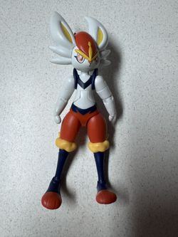 Pokémon Cinderace 6" Action Figure 9 Points Articulation 