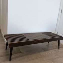 Mid Century Modern Expandable Bench