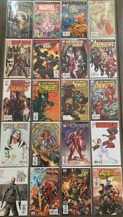 96-Item Marvel Avengers & Civil War Book Mega Lot!