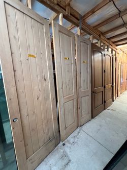 Free one buying one-30 -Wood solid Doors – Various Styles