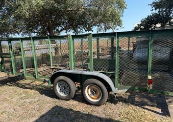 18 feet landscaping trailer