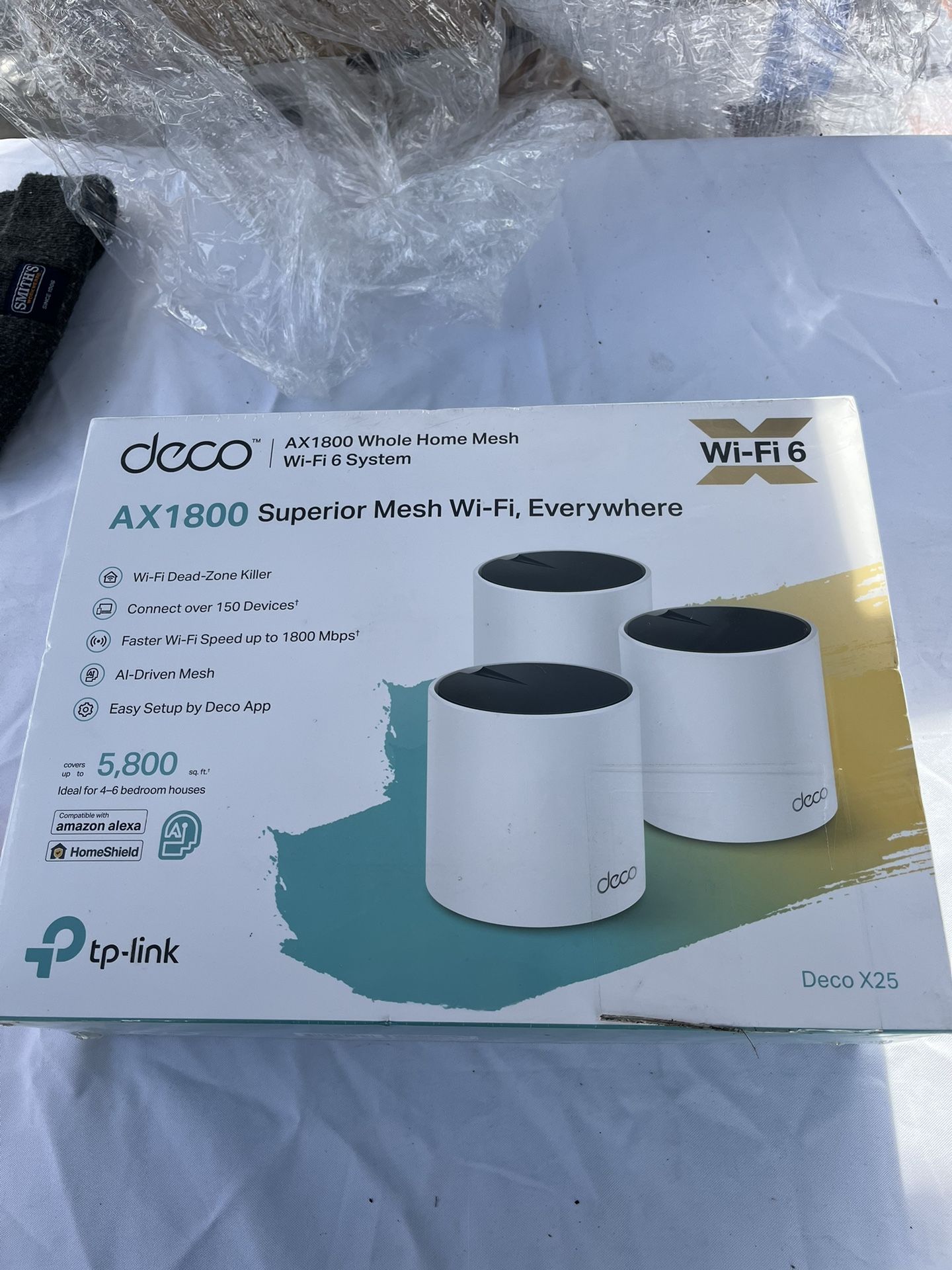 TP-LINK AX1800 Whole Home Mesh Wireless Router System