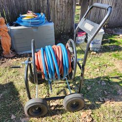 Hose Cart with Hose