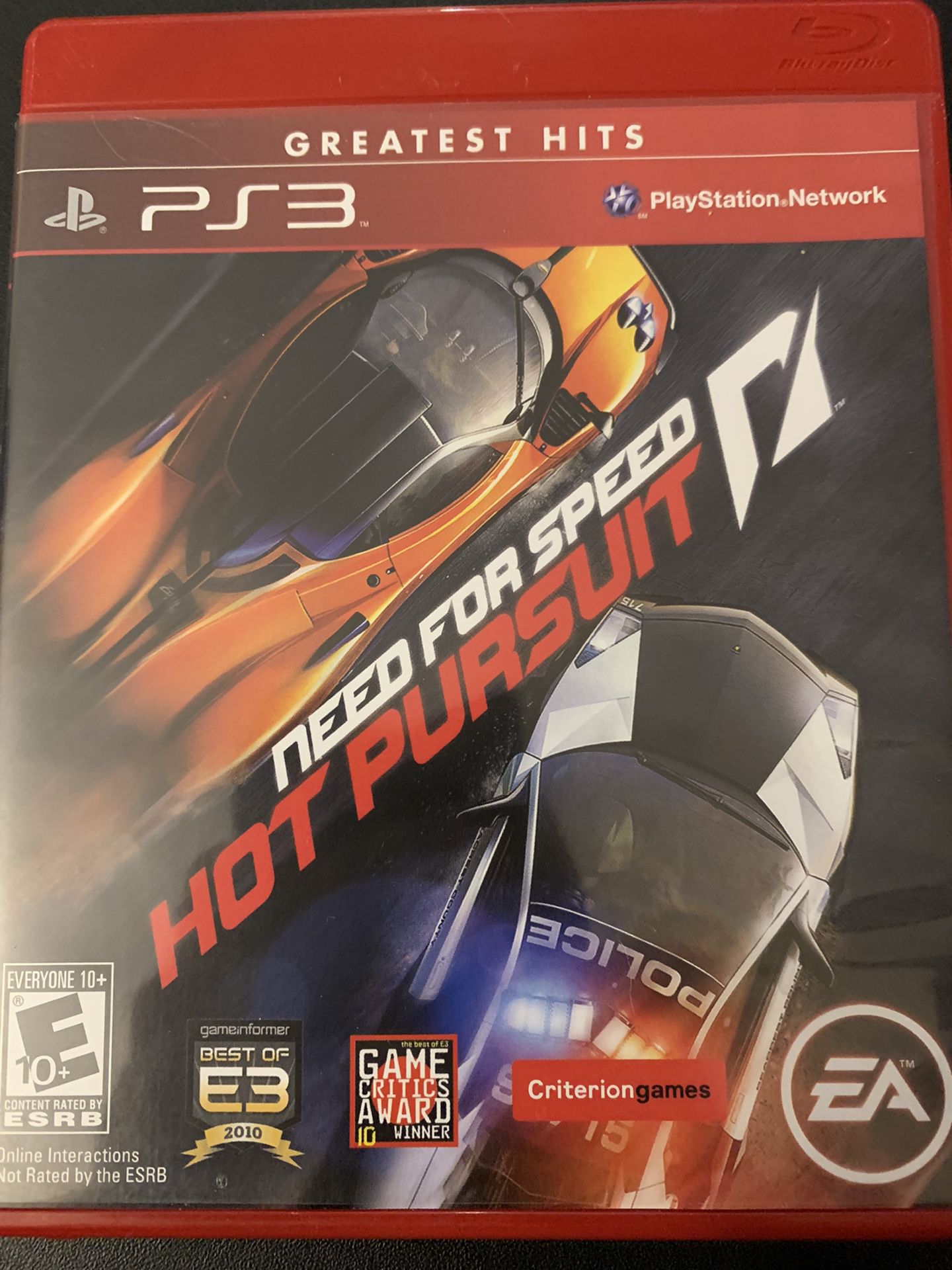 Need For Speed HOT PURSUIT (PlayStation 3)