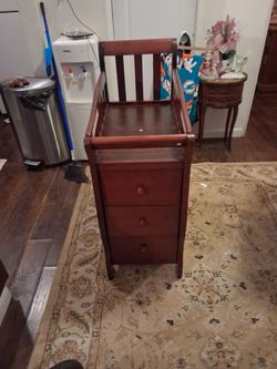 Baby changing table