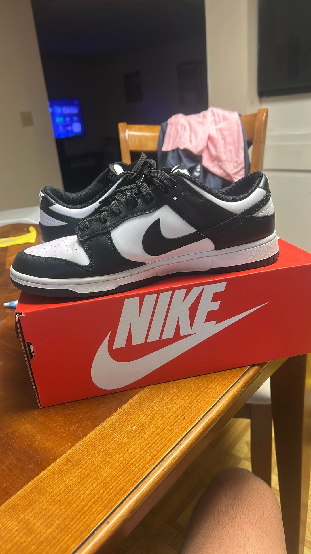 Size 12 Panda Dunks