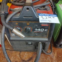 Lincoln electric welder 140c