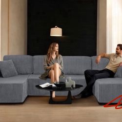 New! Luxurious Soft Touch ~ Super Comfy “Modular “Sofa Sectional! 