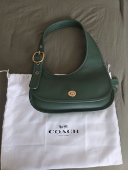 Hunter Green Coach Cashin Carry Bag