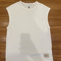 Tropical tank top size extra small white