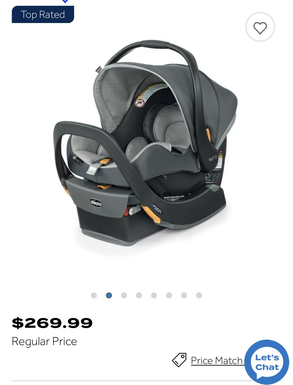Chicco KeyFit® 35 ClearTex™ Infant Car Seat