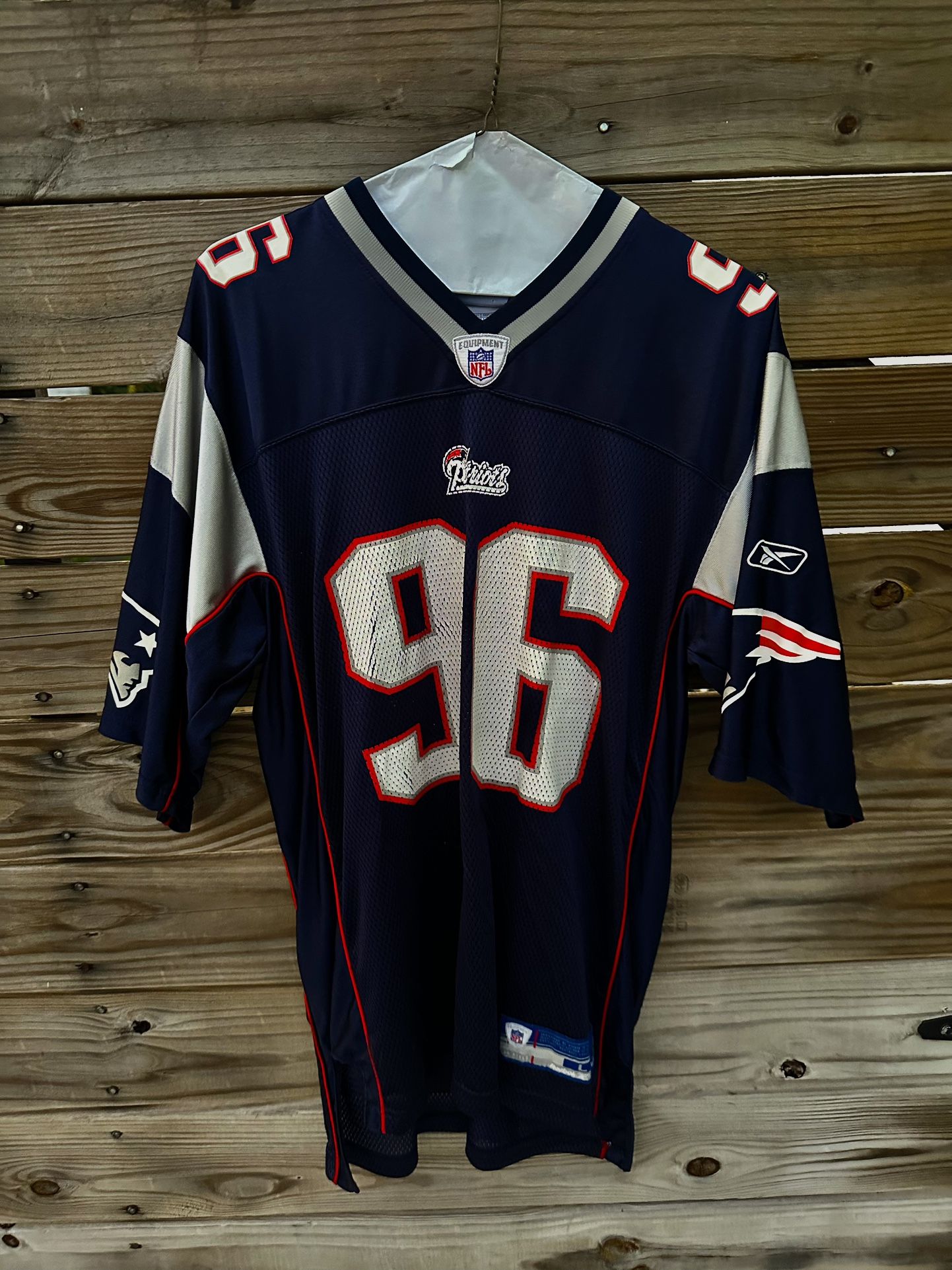 New England Patriots Vintage Jersey Size LARGE Adalius Thomas
