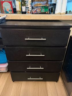 Black dresser