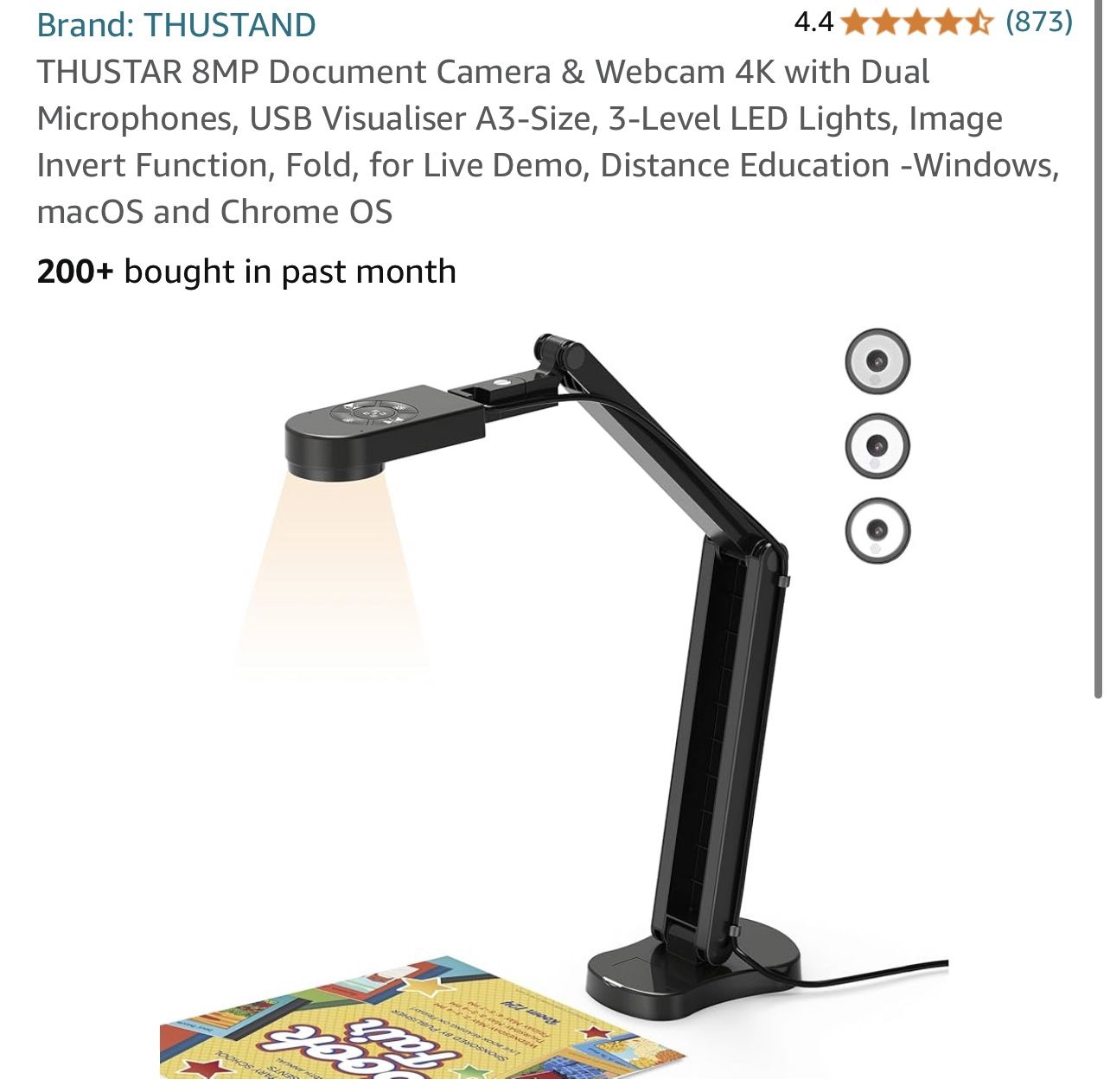 USB Document Camera 