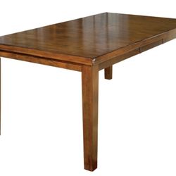 Hardwood Dining Table With 6 Chairs Only $20