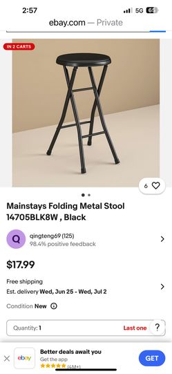 2 Sitting Stools (both for $5)