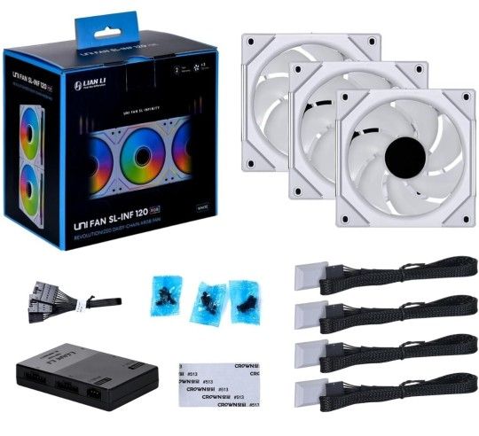 Lian Li UNI Fan SL-Infinity 120-Triple Pack-ARGB Fan