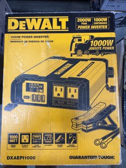 DeWalt DXAEPI1000 1000W power inverter