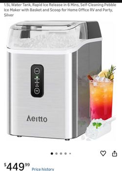 Nugget ice maker