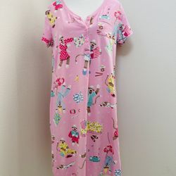 Nick And Nora Size Medium Cotton Rich Nightgown