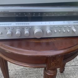 Vintage Sanyo Series Plus 75 AM/FM Stereo Receiver Amplifier 