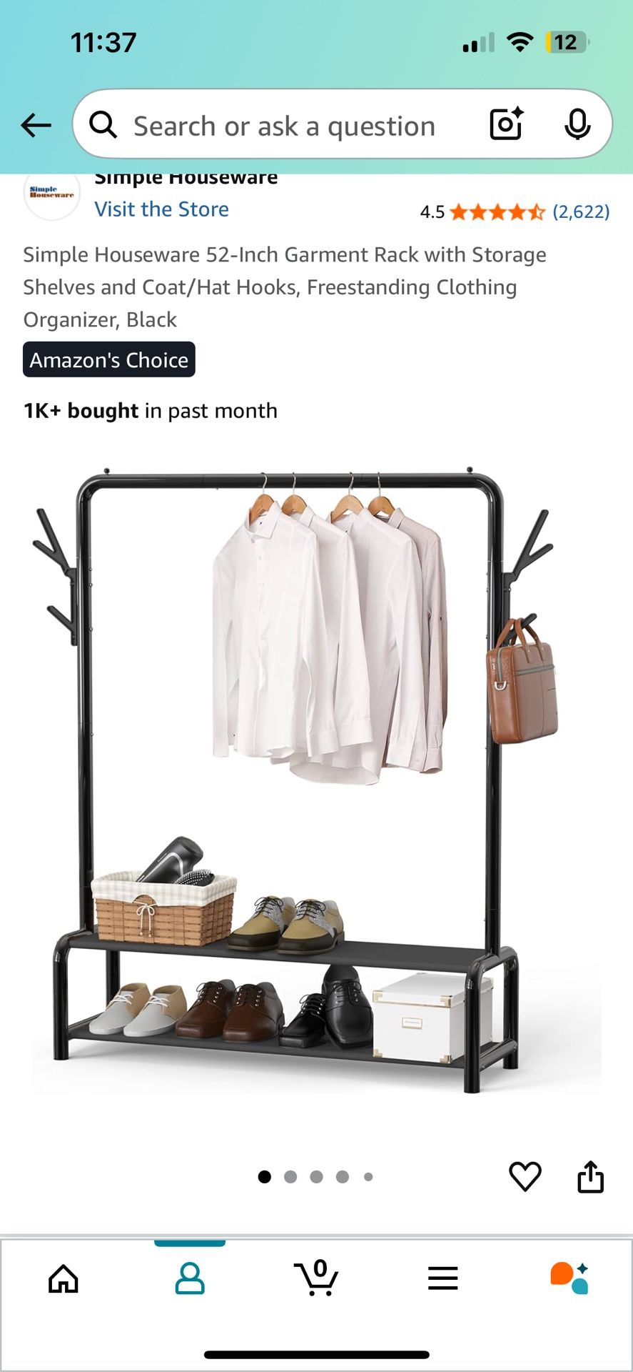 Coat Hanger / Shoe Rack