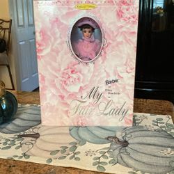 Barbie Doll; Pristeen Condition; Never Been Out Of Box;  My Fair Lady Series; Pink Chiffon