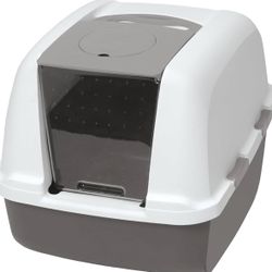 Catit Jumbo Hooded Litter Box