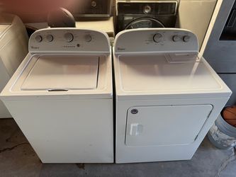 Whirlpool washer and electric dryer 3.5 Cuft Large capacity3.5&7.0 Cuft