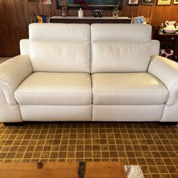 Macy’s Julius II Loveseat Sectional Off White 84” Length