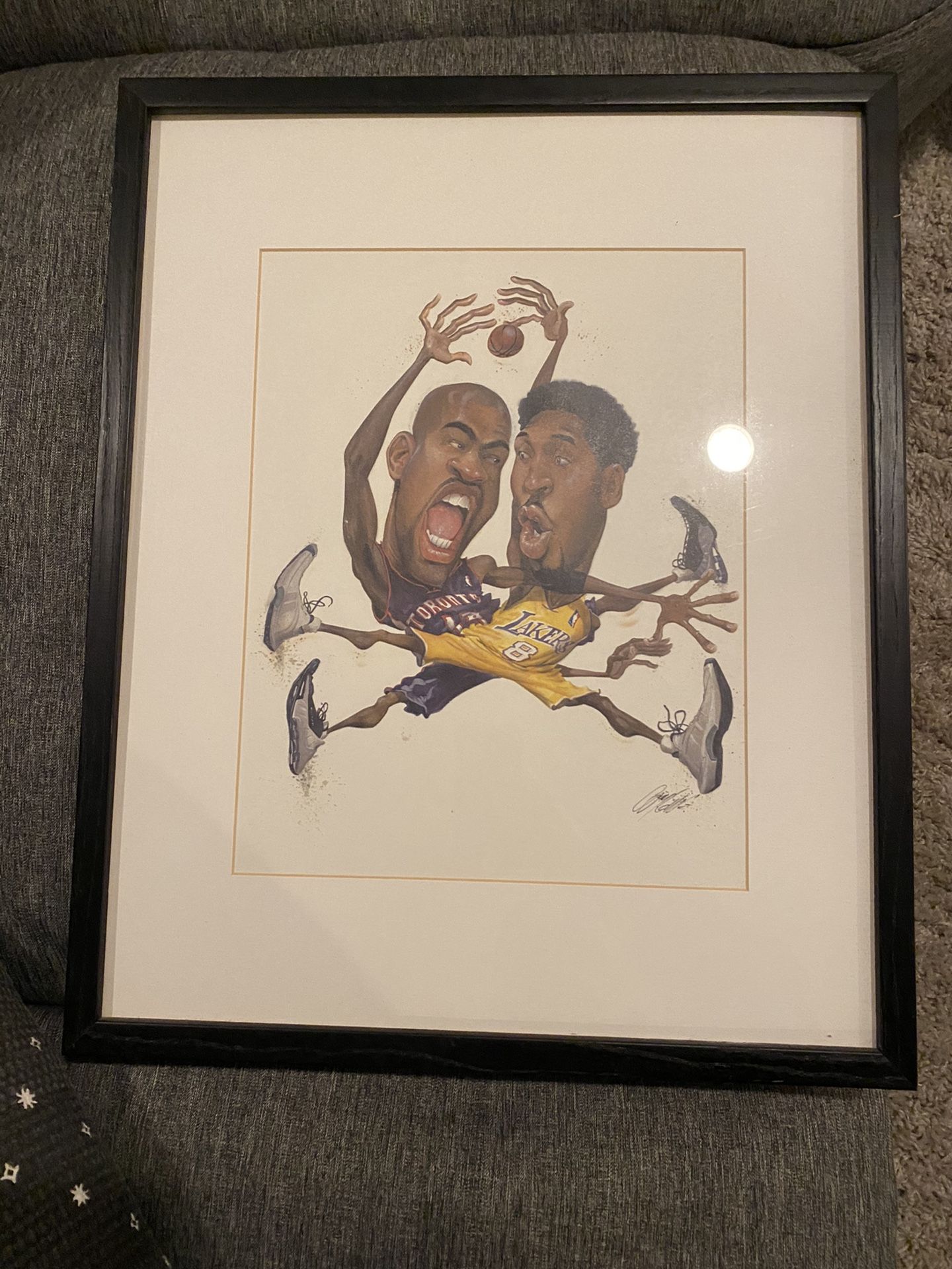 Vince Carter And Kobe Bryant Sport Illustrated Picture Frame