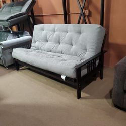 Comfy Wooden Futon 