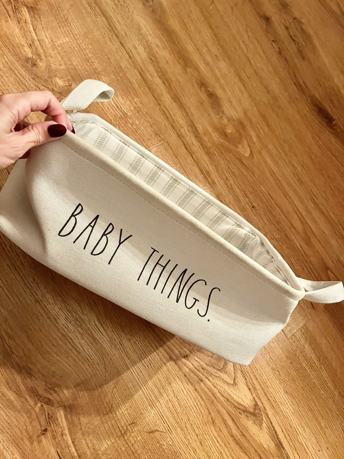 Rae Dunn Tote/basket