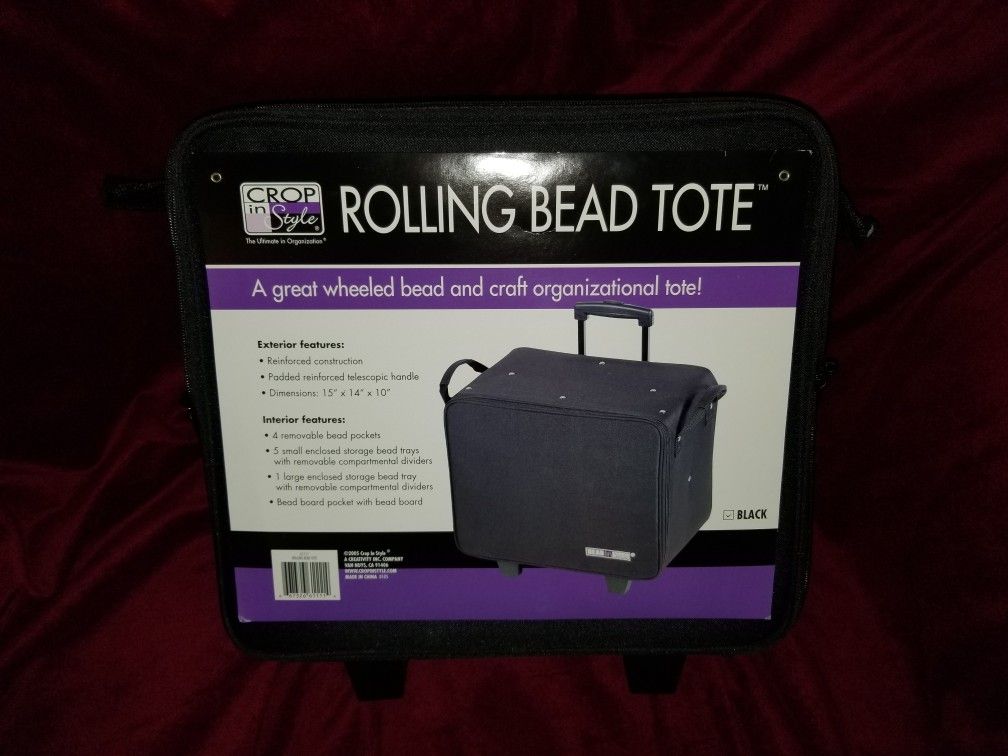 Crop in Style Rolling Bead Tote