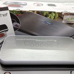 NutriChef Automatic Food Vacuum Sealer (Model PKVS18SL)