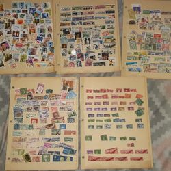 old mail stamps