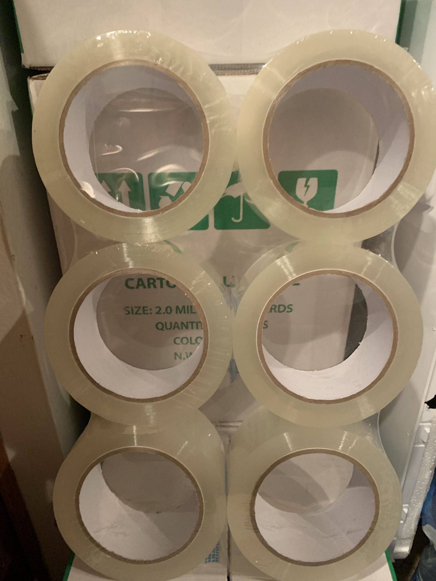 2in Clear Tape 36 Rolls