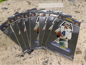 (8) Mosaic overized stained glass card packs