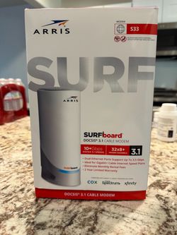 ARRIS SURFboard S33 DOCSIS 3.1 Cable Modem