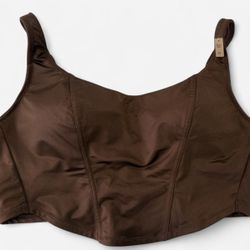 Victoria's Secret PINK Brown Seamless Corset Bralette - Size S/P
