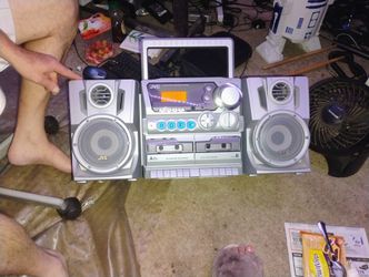 JVC CD PORTABLE COMPONENT SYSTEM PC-X290