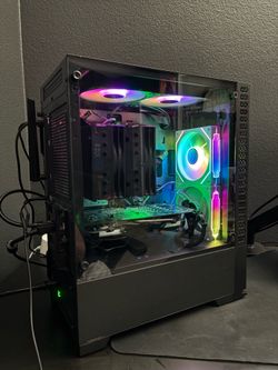 Custom gaming PC, Ryzen 5 5600G, RX 580, 16 gig RAM, dual SSD