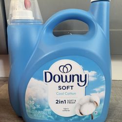 Downy Cool Cotton Ultra HE Compatible Liquid Fabric Softener - 140 fl oz