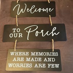 Porch Sign